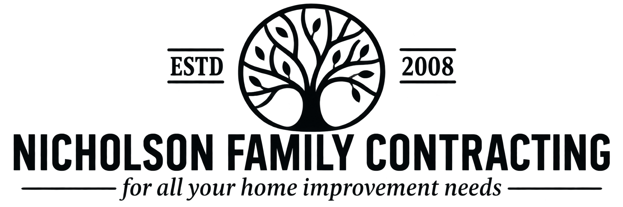 Nicholson Family Contracting Logo - Crystal Beach, Ontario